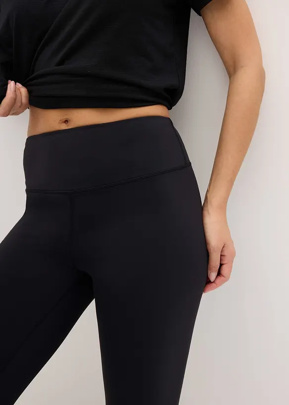 Legging 3/4 de sport ultra-léger à ceinture élastiquée, bonprix