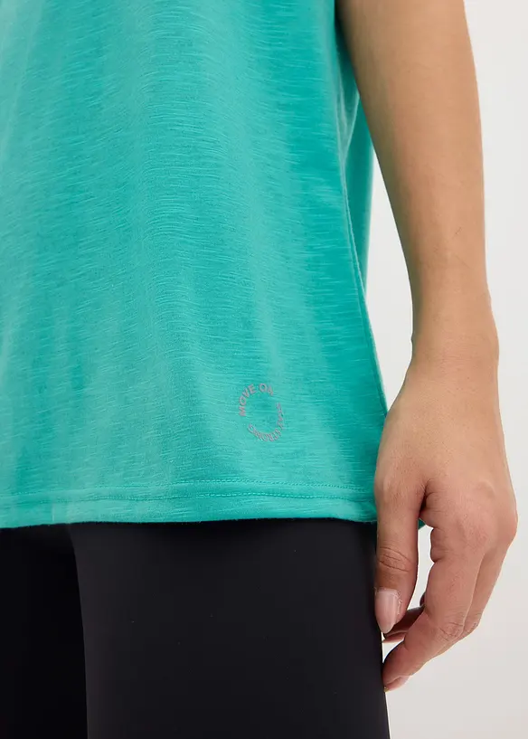 Lot de 2 T-shirts techniques à séchage rapide, bonprix