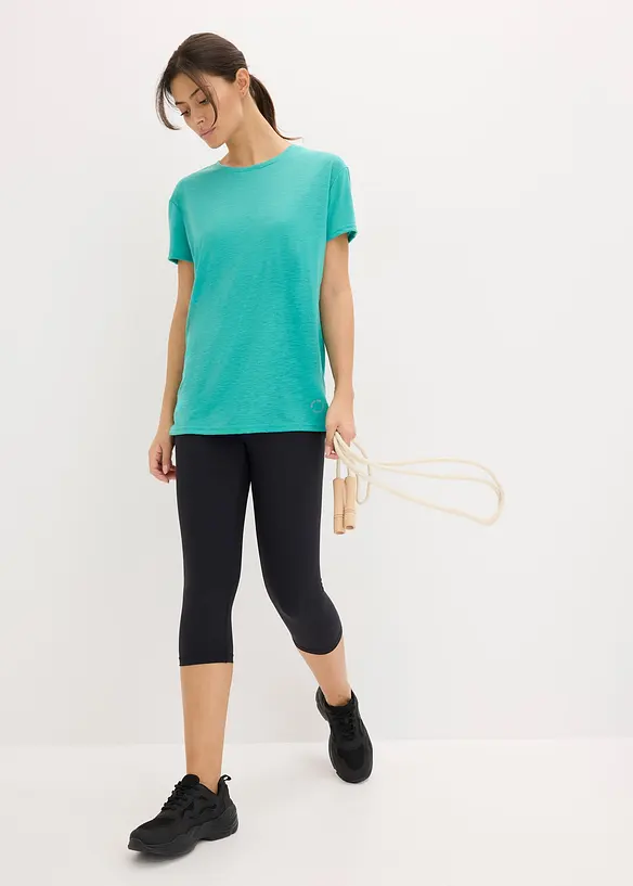 Lot de 2 T-shirts techniques à séchage rapide, bonprix