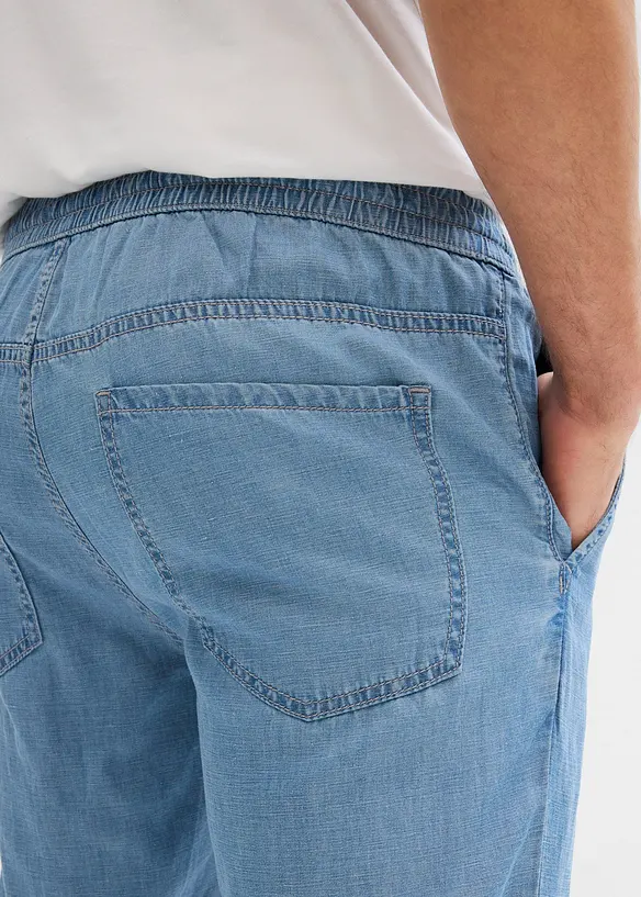 Jean taille extensible léger, Regular, Straight, bonprix