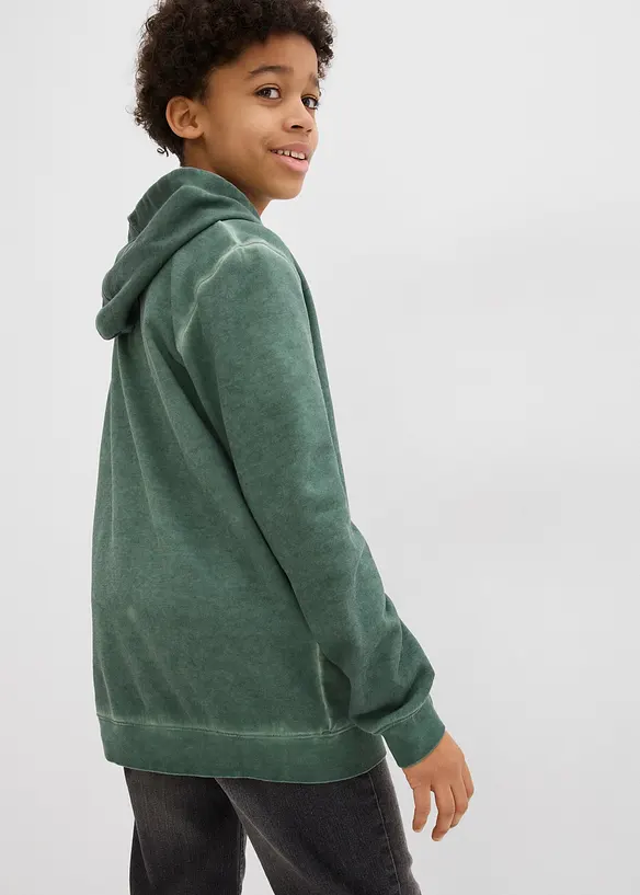 Sweat-shirt &agrave; capuche, bonprix