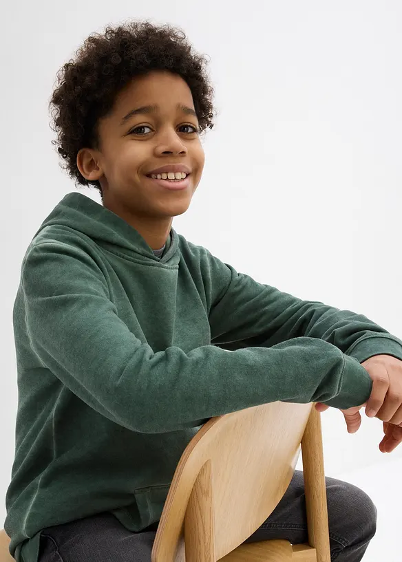 Sweat-shirt &agrave; capuche, bonprix