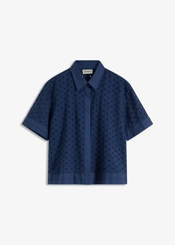 Chemisier à broderies anglaises, bonprix