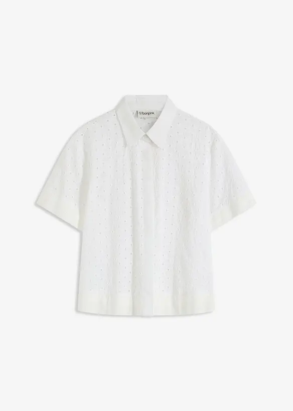 Chemisier à broderies anglaises, bonprix