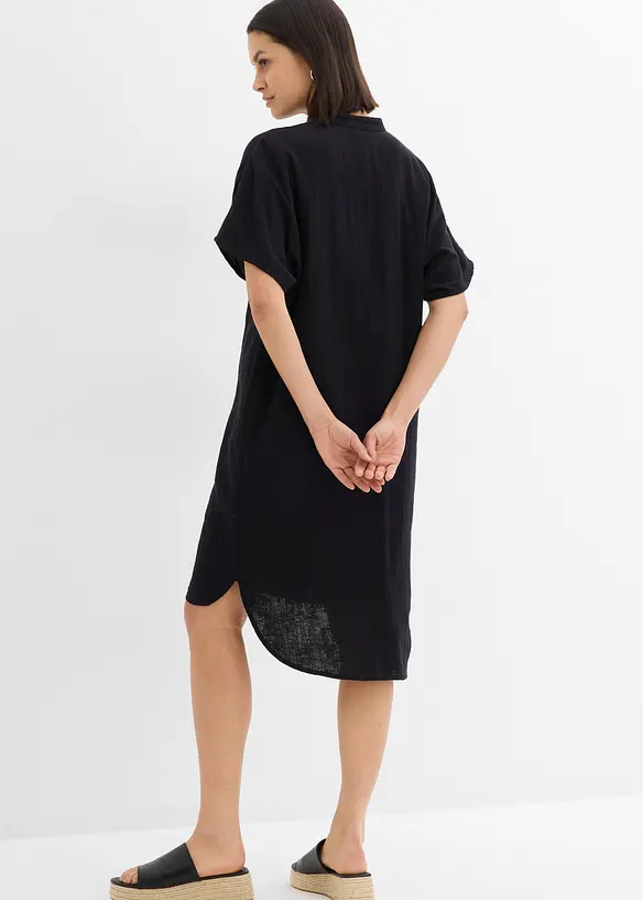 Robe-chemise 100% coton, bonprix