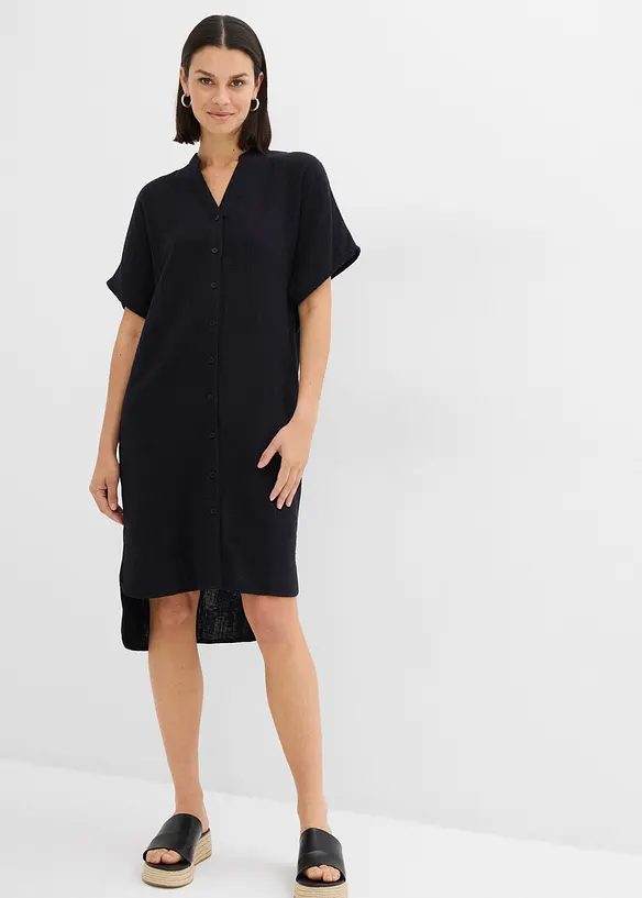 Robe-chemise 100% coton, bonprix