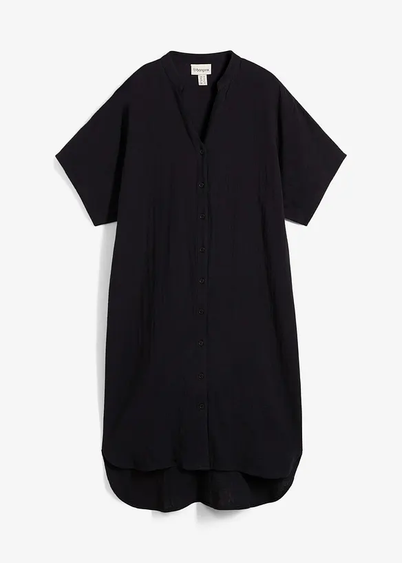 Robe-chemise 100% coton, bonprix