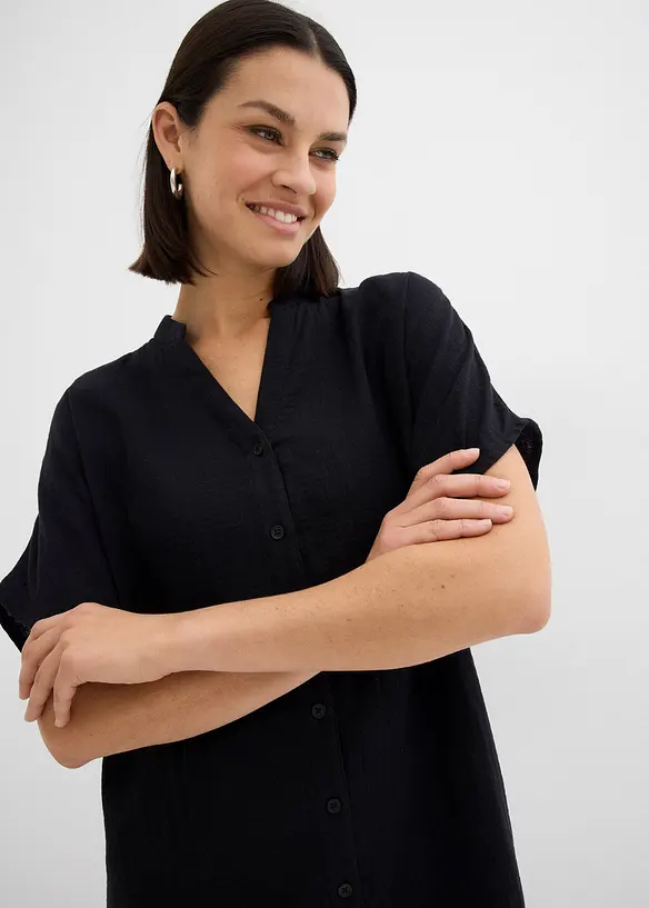 Robe-chemise 100% coton, bonprix