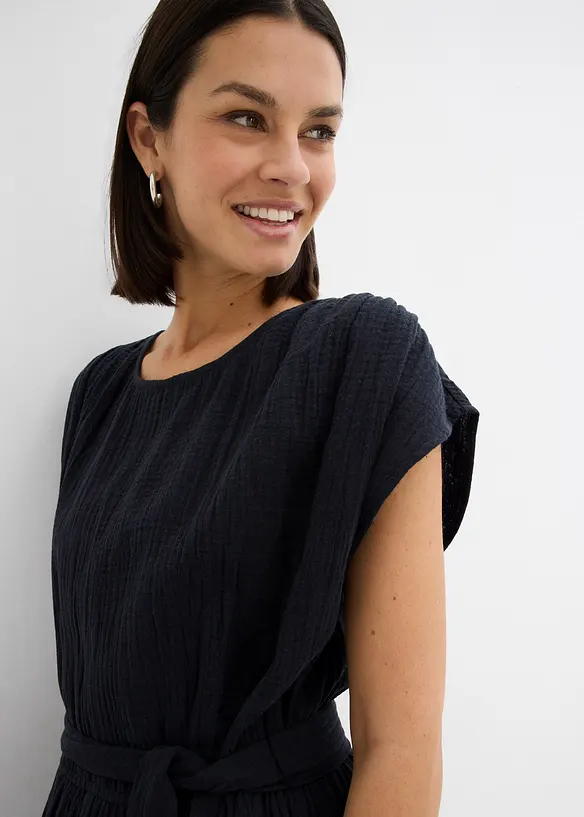 Robe midi 100% coton, bonprix