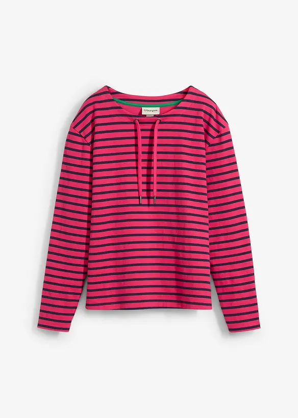 Sweat-shirt en mati&egrave;re textur&eacute;e, bonprix