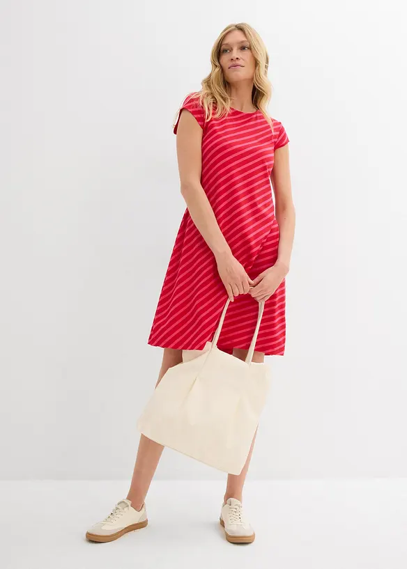 Robe cintr&eacute;e en jersey, bonprix