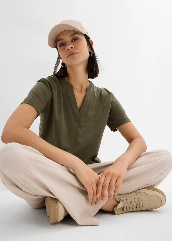 Tunique en jersey 100% coton, bonprix