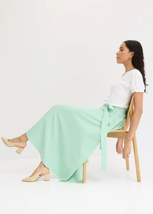 Jupe satinée, bonprix