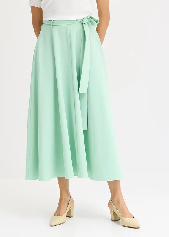 Jupe satinée, bonprix