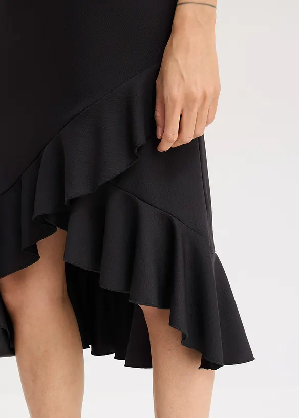 Jupe en jersey à volants, bonprix