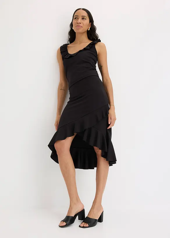 Jupe en jersey à volants, bonprix