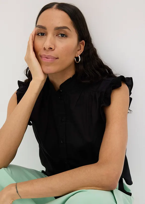 Léger chemisier sans manches, bonprix