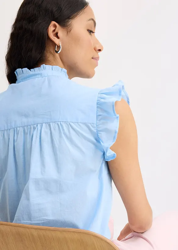 Léger chemisier sans manches, bonprix