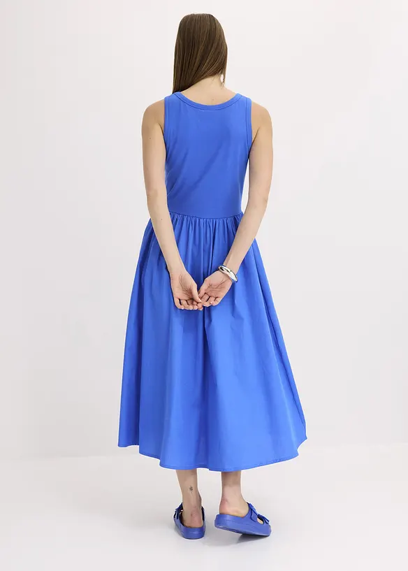 Robe en jersey bi-matière, bonprix