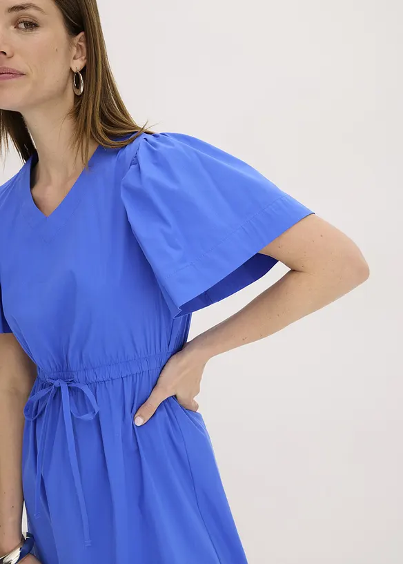 Robe midi à manches courtes et amples, bonprix