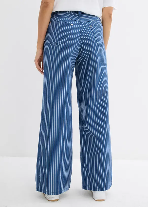 Pantalon en twill 100% coton, bonprix