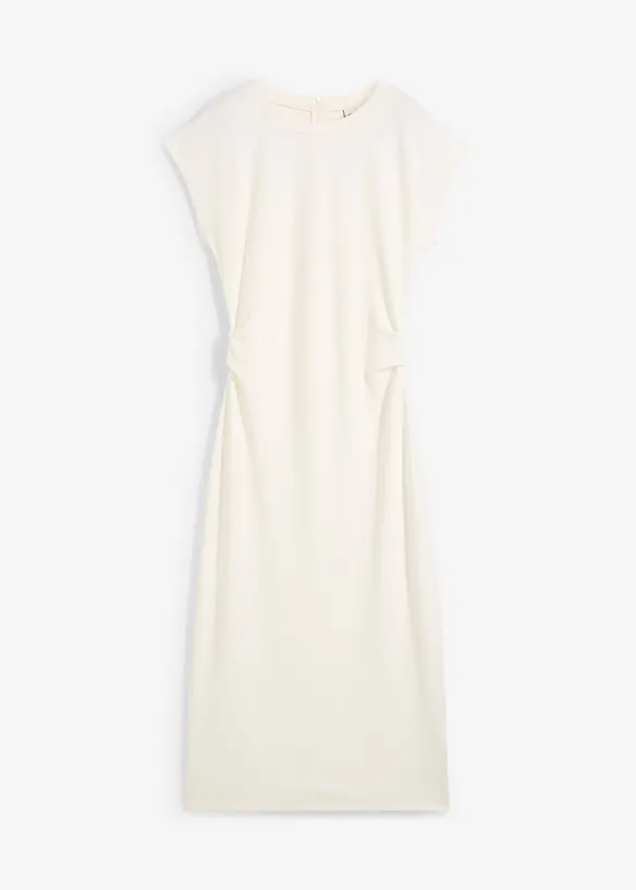 Robe midi en douce viscose mélangée, bonprix