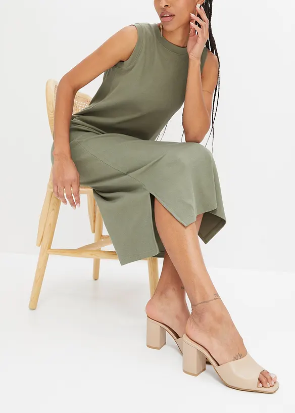 Robe en jersey coton extensible, bonprix