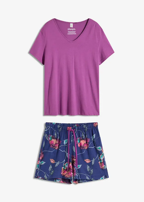Pyjashort en viscose mélangée, bonprix
