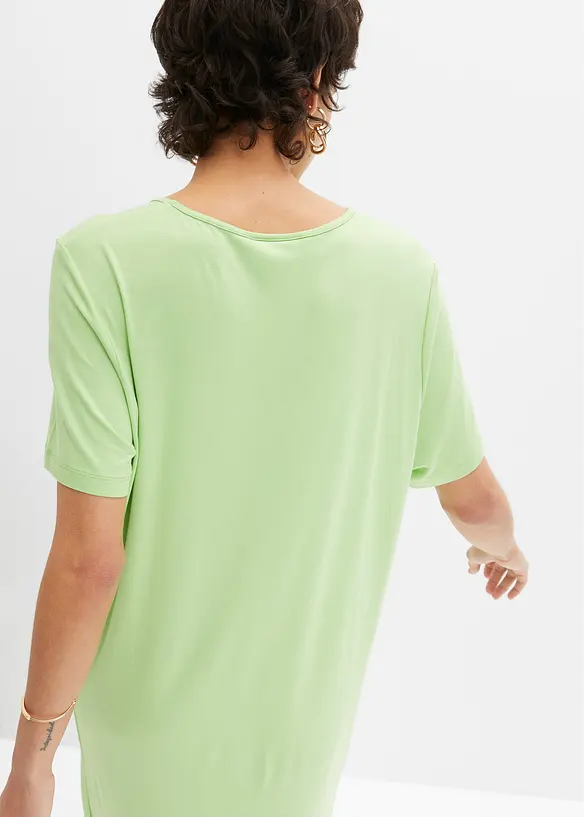 Robe fluide en jersey viscose extensible, bonprix