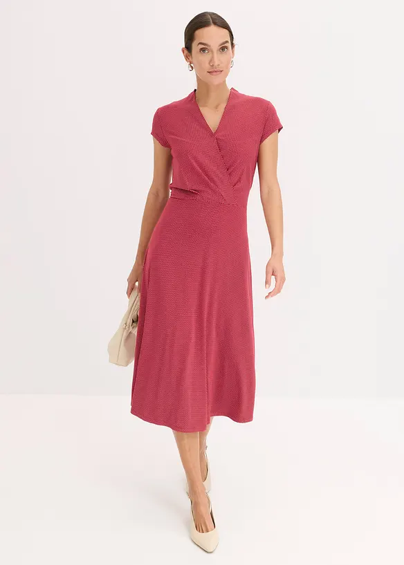 Robe midi en viscose extensible, bonprix