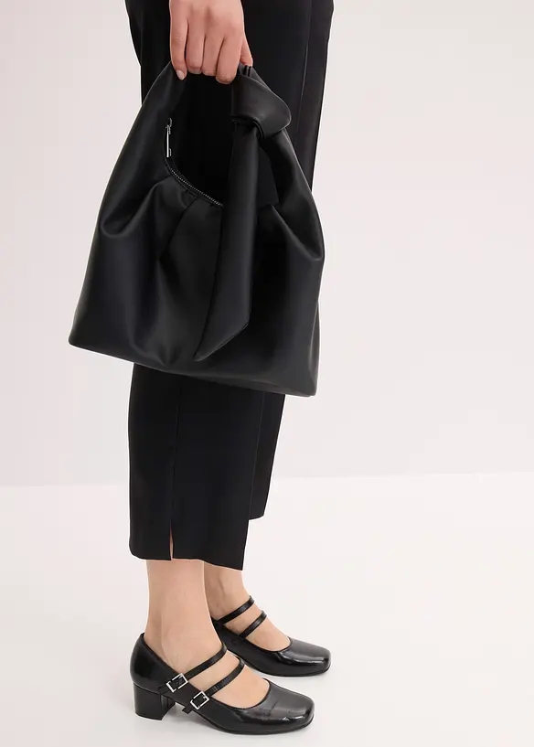 Pantalon 3/4 fuselé et fendu en bas, bonprix