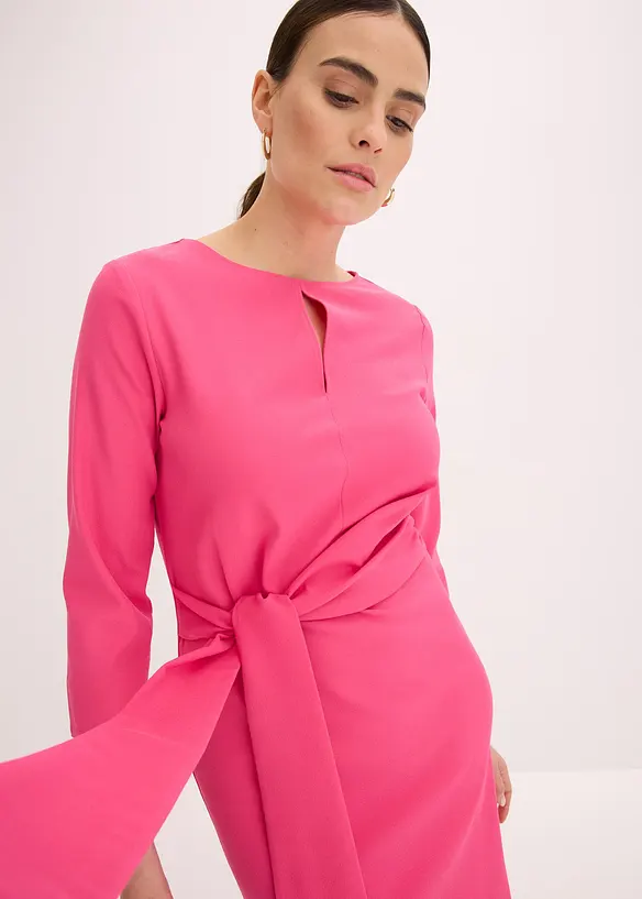 Robe à détail noué, bonprix