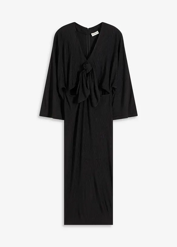 Robe midi avec découpes, bonprix