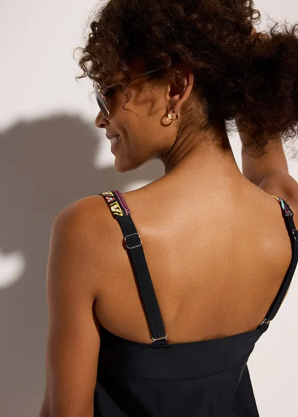 Tankini long avec shorty (ens. 2 pces), bonprix