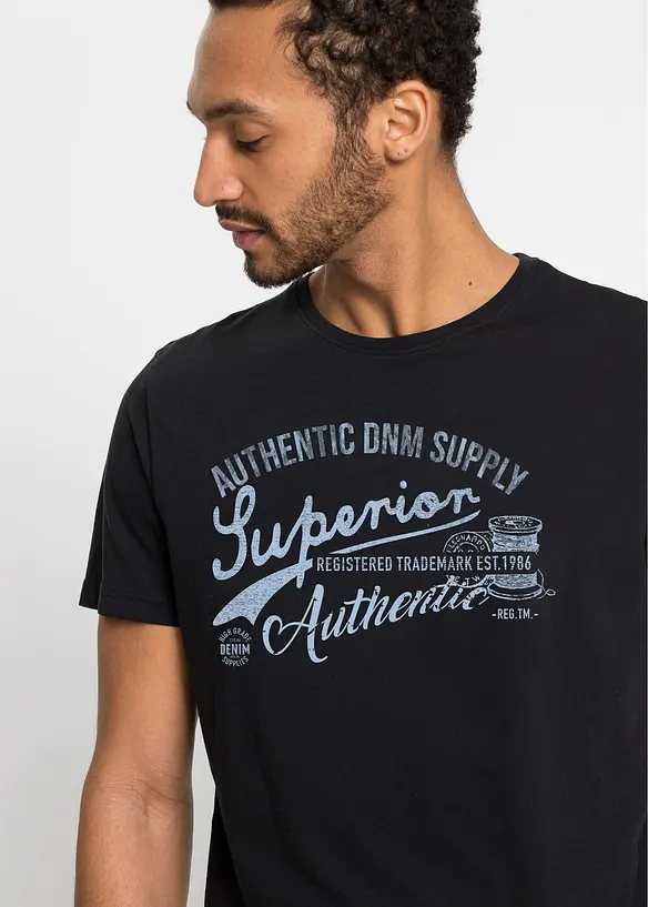 Lot de 2 T-shirts, bonprix