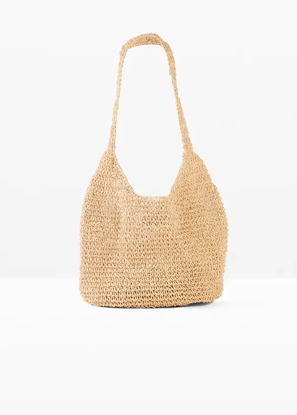 Cabas en paille, bonprix