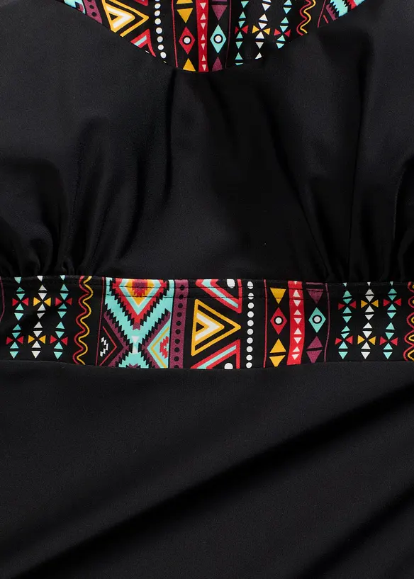 Tankini long avec shorty (ens. 2 pces), bonprix