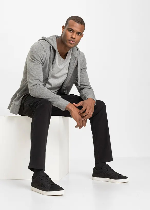 Pantalon slim extensible, jambes droites, avec poches cargo, bonprix