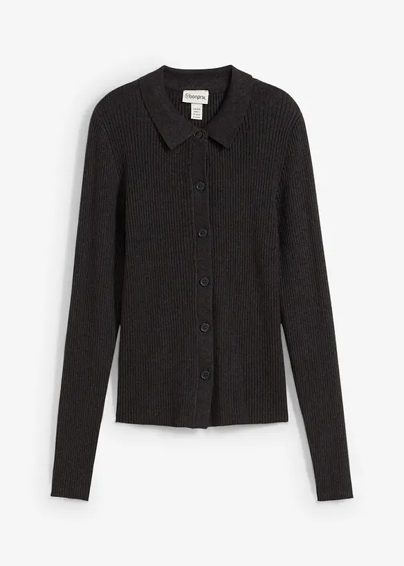 Gilet en maille, viscose mélangée, bonprix