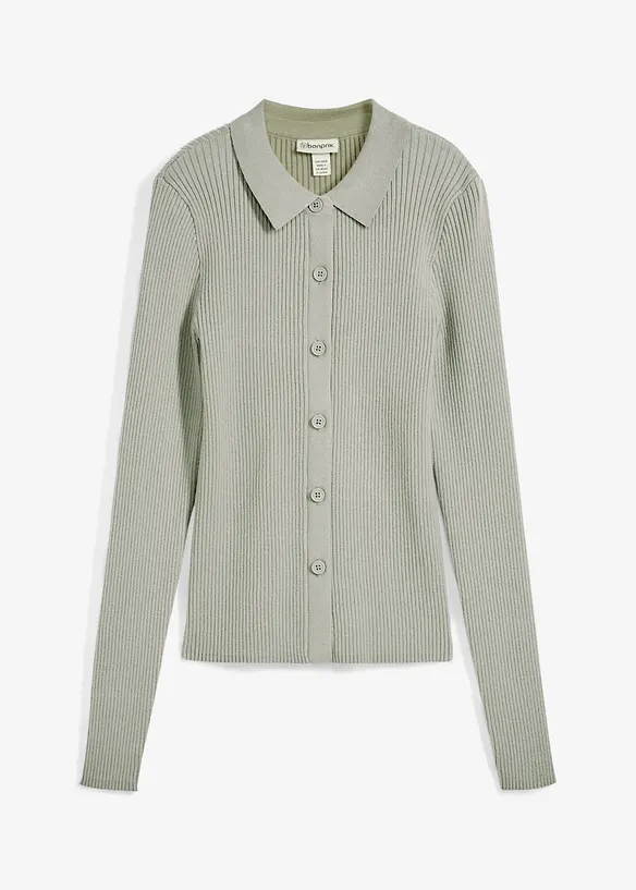 Gilet en maille, viscose mélangée, bonprix