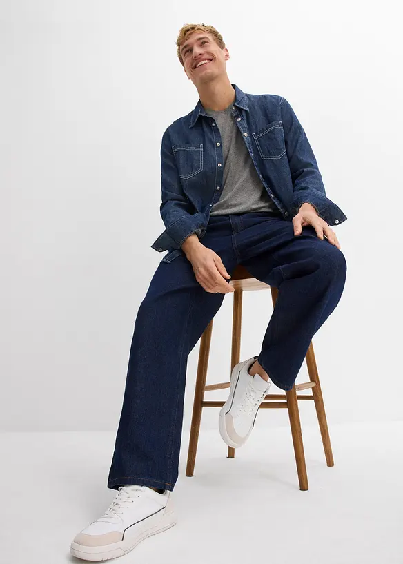 Lot de 3 T-shirts col V, bonprix