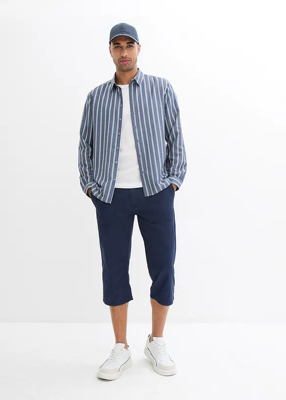 Bermuda long avec poches plaqu&eacute;es, Regular Fit, bonprix