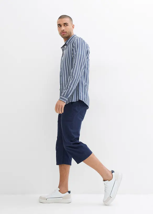 Bermuda long avec poches plaqu&eacute;es, Regular Fit, bonprix