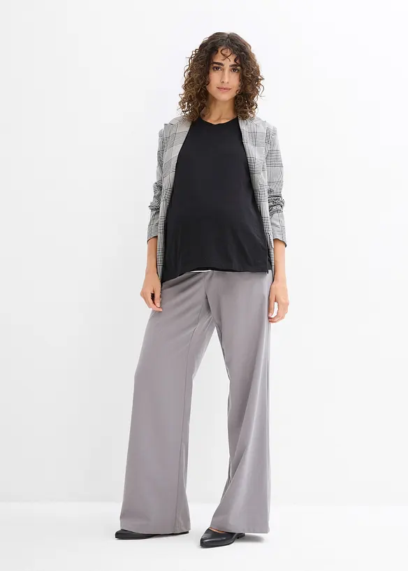 Lot de 2 T-shirts de grossesse et d’allaitement en coton, bonprix