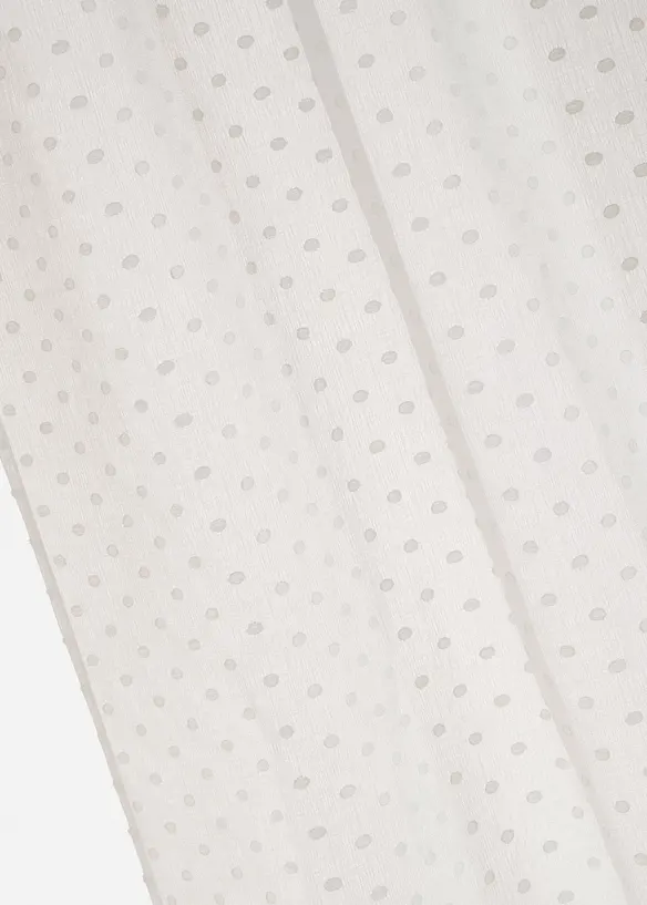 Voilage &agrave; pois jacquard (1 pce), bonprix