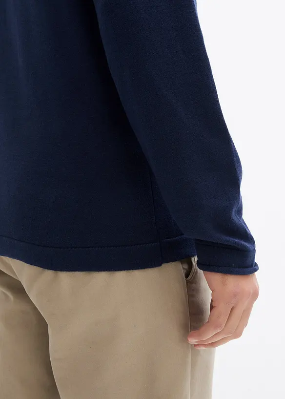 Pull en fine maille 100% coton, bonprix