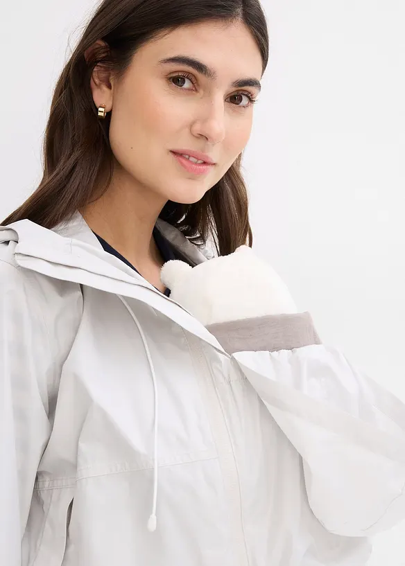 Veste de grossesse ultra-légère imperméable et coupe-vent, fonction portage, bonprix