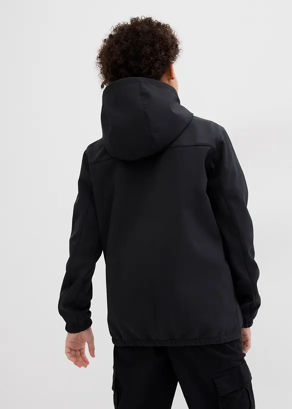 Veste softshell déperlante à capuche, bonprix