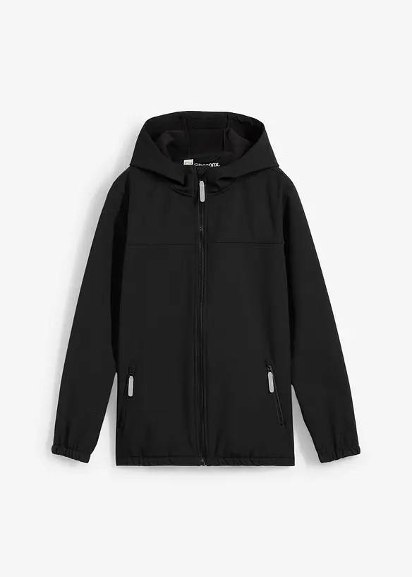 Veste softshell déperlante à capuche, bonprix