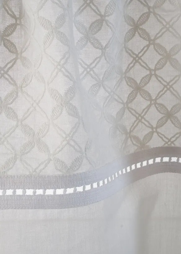 Brise-bise brod&eacute; en coton, bonprix